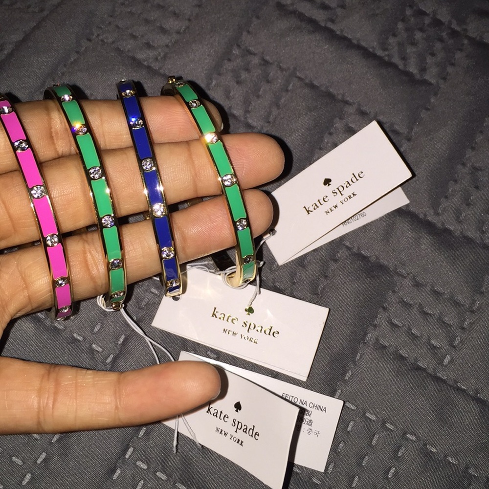 NEW! Kate Spade ♠️ Bangle Set - Picture 2 of 3